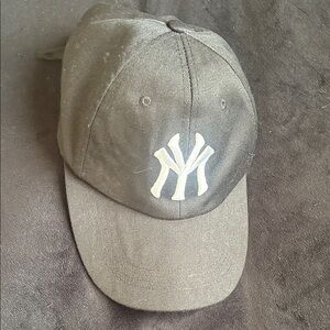 Black Cap with White Logo